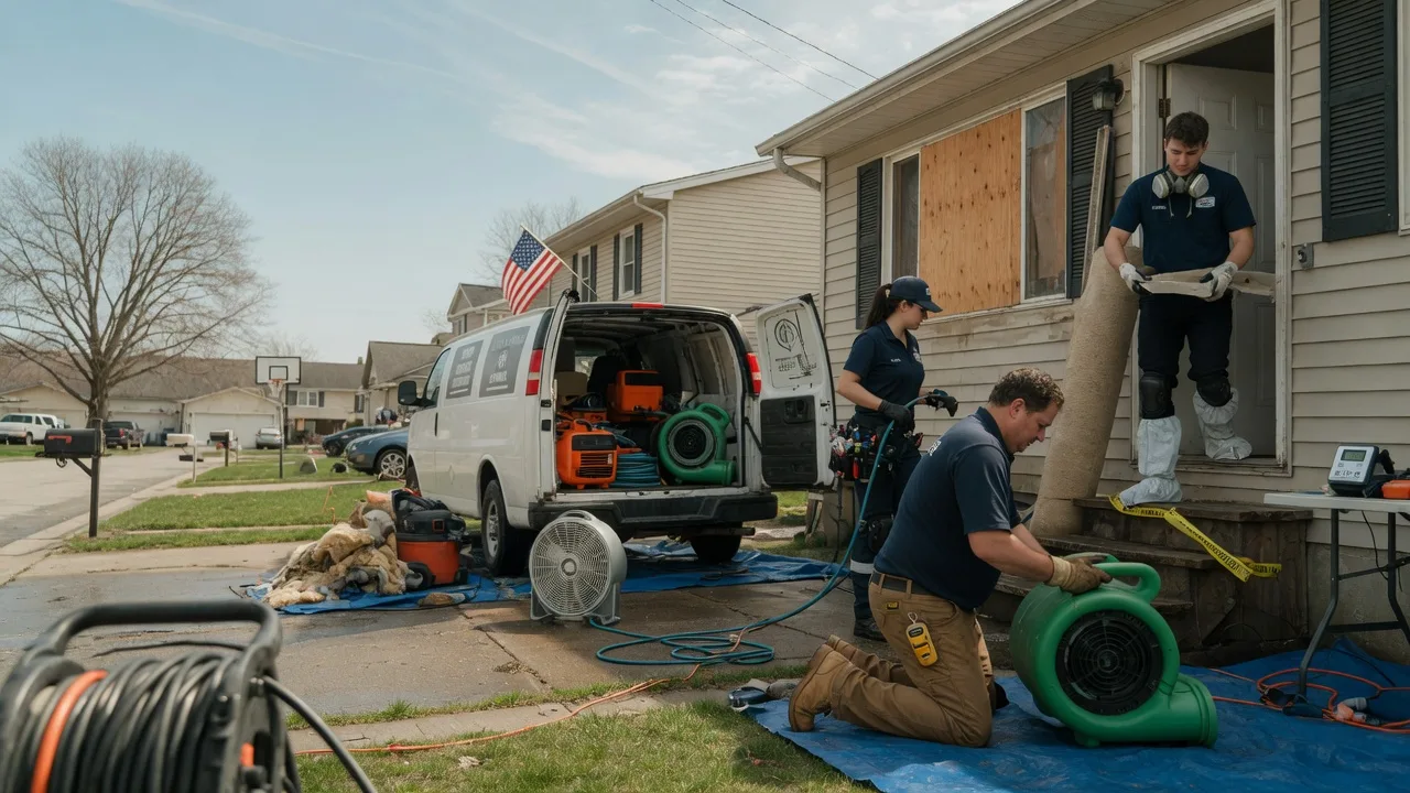 Water Damage Restoration in Edwards, MS near me